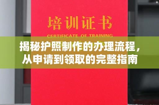 西峡揭秘护照制作的办理流程，从申请到领取的完整指南